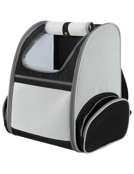 Rucsac De Transport, Chloe, 39x43x27 cm, Pana la 8 kg, Gri/Negru, 28843	