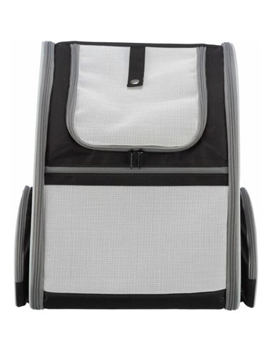 Rucsac De Transport, Chloe, 39x43x27 cm, Pana la 8 kg, Gri/Negru, 28843	