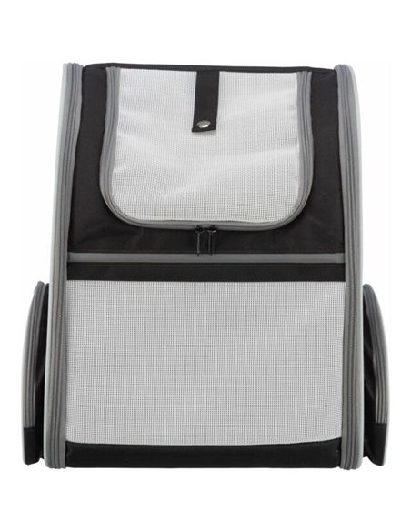 Rucsac De Transport, Chloe, 39x43x27 cm, Pana la 8 kg, Gri/Negru, 28843	