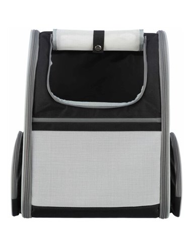 Rucsac De Transport, Chloe, 39x43x27 cm, Pana la 8 kg, Gri/Negru, 28843	