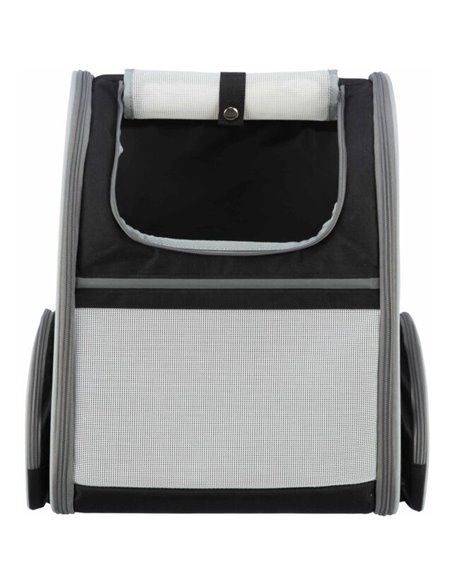 Rucsac De Transport, Chloe, 39x43x27 cm, Pana la 8 kg, Gri/Negru, 28843	