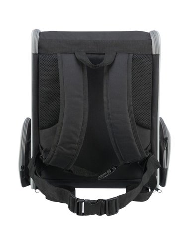 Rucsac De Transport, Chloe, 39x43x27 cm, Pana la 8 kg, Gri/Negru, 28843	