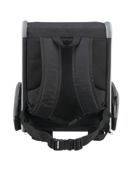 Rucsac De Transport, Chloe, 39x43x27 cm, Pana la 8 kg, Gri/Negru, 28843	