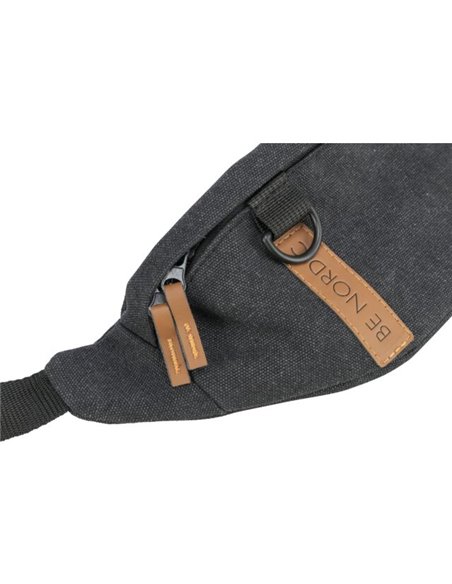 Borseta Be Nordic, 24 x 11 x 8 cm, Negru/Maro, 28860