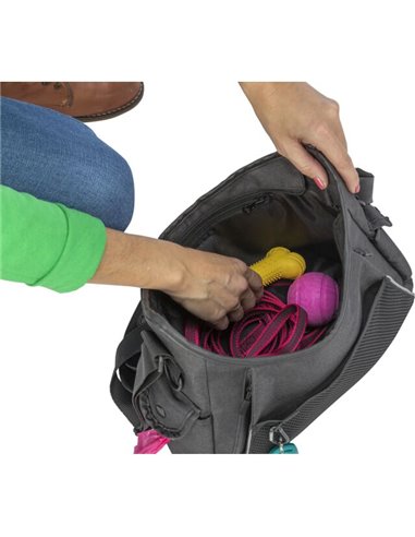 (-15%) Geanta Pentru Plimbare, 34x29x9 cm, Antracit, 28862	