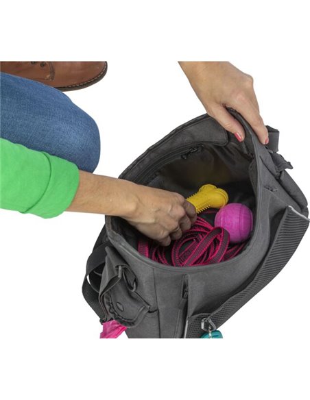 (-15%) Geanta Pentru Plimbare, 34x29x9 cm, Antracit, 28862	