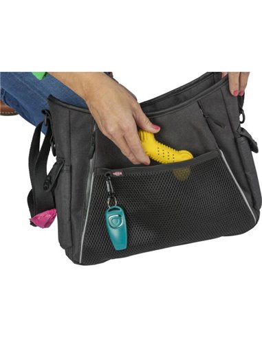 (-15%) Geanta Pentru Plimbare, 34x29x9 cm, Antracit, 28862	