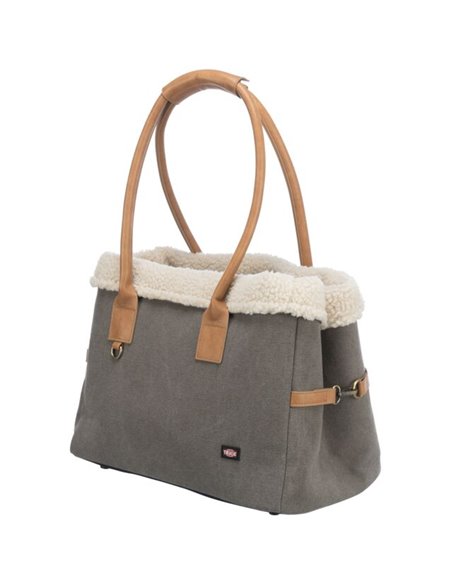 (-15%) Geanta De Transport, Rachel, 25x30x40 cm, Pana la 7 kg, Gri/Maro, 28875	