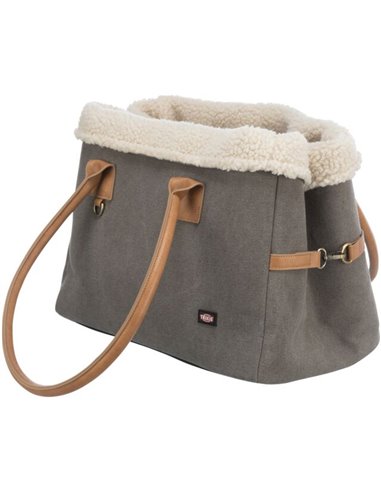 (-15%) Geanta De Transport, Rachel, 25x30x40 cm, Pana la 7 kg, Gri/Maro, 28875	