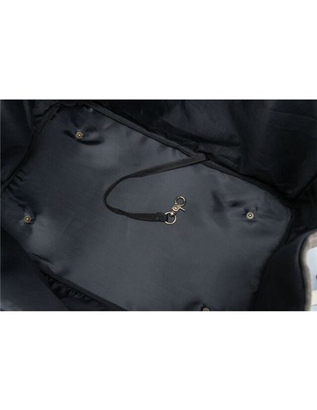 (-15%) Geanta De Transport, Rachel, 25x30x40 cm, Pana la 7 kg, Gri/Maro, 28875	