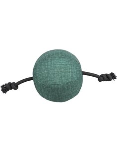 Jucarie Pentru Caini, City Style, Minge Cu Sfoara, Be Eco, 14 x 34 cm, 34725