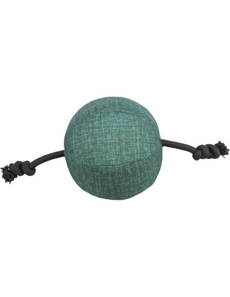 Jucarie Pentru Caini, City Style, Minge Cu Sfoara, Be Eco, 14 x 34 cm, 34725