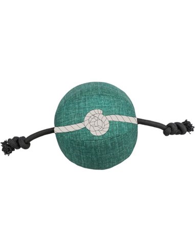 Jucarie Pentru Caini, City Style, Minge Cu Sfoara, Be Eco, 14 x 34 cm, 34725