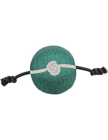 Jucarie Pentru Caini, City Style, Minge Cu Sfoara, Be Eco, 14 x 34 cm, 34725