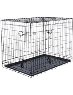 Cusca Metal, M: 78 x 62 x 55 cm, Negru, 39302