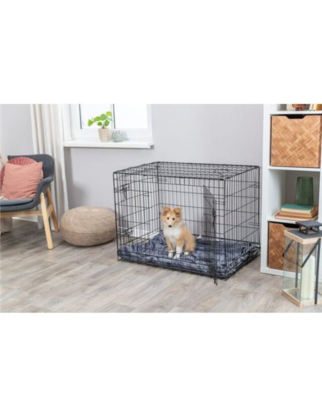 Cusca Metal, M: 78 x 62 x 55 cm, Negru, 39302