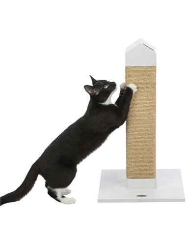 Stalp Sisal De Zgariat, Be Nordic Iben, 34x34 cm/ h: 60 cm, Alb, 44744