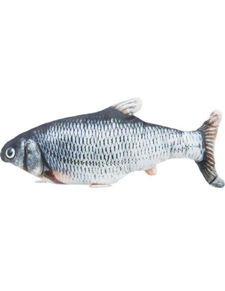 Jucarie Pentru Pisici, Pestele Wiggly, Plus, Miscator, 30 cm, 45795