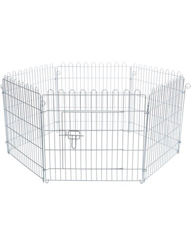 Tarc Pentru Rozatoare, Exterior, 6 Elemente, 126x58 cm, Metal, 6252	