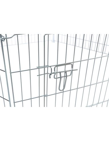 Tarc Pentru Rozatoare, Exterior, 6 Elemente, 126x58 cm, Metal, 6252	