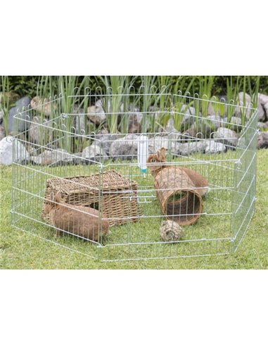 Tarc Pentru Rozatoare, Exterior, 6 Elemente, 126x58 cm, Metal, 6252	