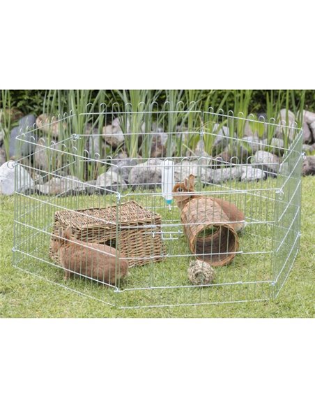 Tarc Pentru Rozatoare, Exterior, 6 Elemente, 126x58 cm, Metal, 6252	