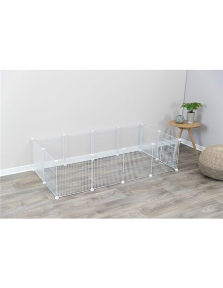 Tarc Metalic, Interior, 12 Elemente, 35x35 cm/Element, Alb, 62460	