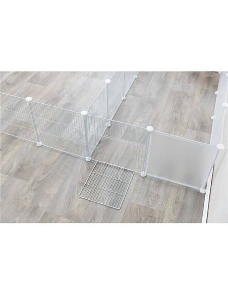 Tarc Metalic, Interior, 12 Elemente, 35x35 cm/Element, Alb, 62460	