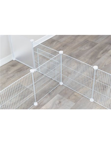 Tarc Metalic, Interior, 12 Elemente, 35x35 cm/Element, Alb, 62460	