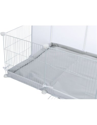 Tarc Metalic, Interior, 12 Elemente, 35x35 cm/Element, Alb, 62460	