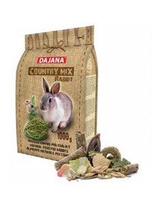 Country Mix, Hrana Completa Pentru Iepuri, 1000 g, DP404K