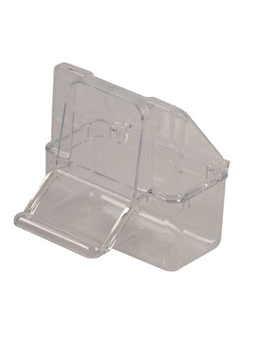 Hranitor Cu Carlig Pentru Pasari 7x4x8 cm, Transparent 612232