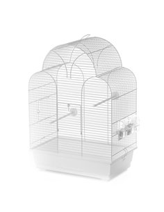 Colivie Sonia, 45x28x63 cm, Alb, 493/135