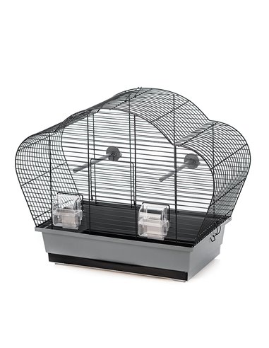 Colivie Beta, 56.5x28x44.5 cm, Gri/Negru, 493/120