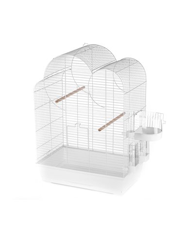 Colivie Eliza, 54x34x75cm, Alb, 493/100