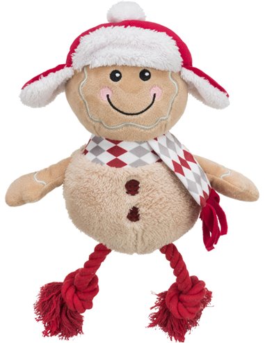 Jucarie Pentru Caini, Xmas Turta Dulce, Cu Sunet, 34 cm, 92575