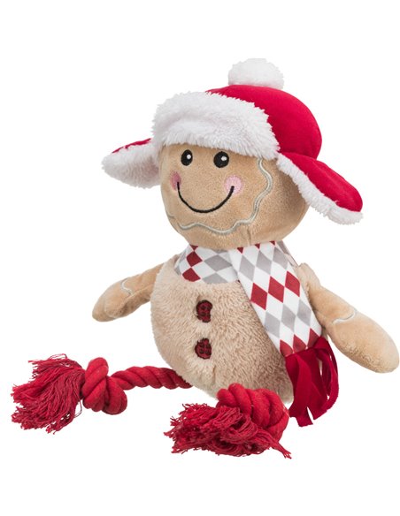 Jucarie Pentru Caini, Xmas Turta Dulce, Cu Sunet, 34 cm, 92575