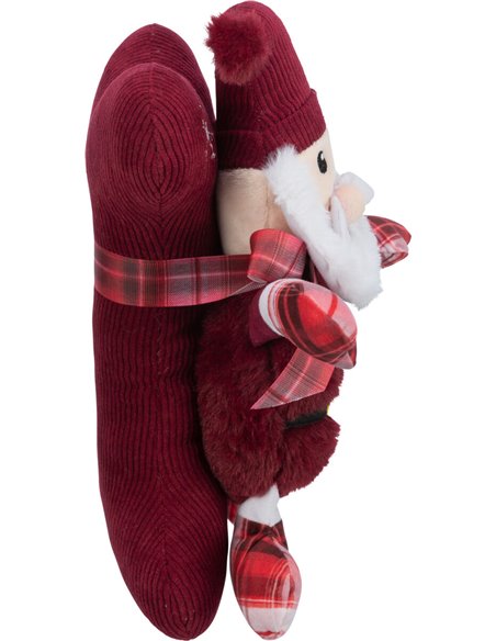 Set 2 X Jucarii Pentru Caini, Xmas Os Si Mos Craciun, Plus, 30 cm, 92595