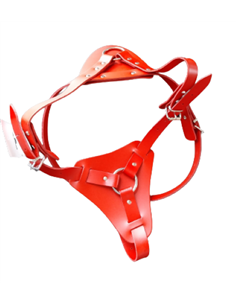 Ham L7 Piele - Forta 74-92 cm/25 mm Rosu 2