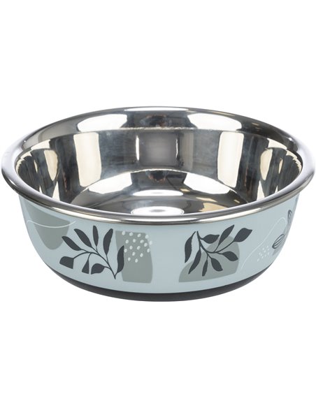 Castron Inox Cu Invelis Din Plastic, 0.4 l/14 cm, Albastru-Gri, 25302