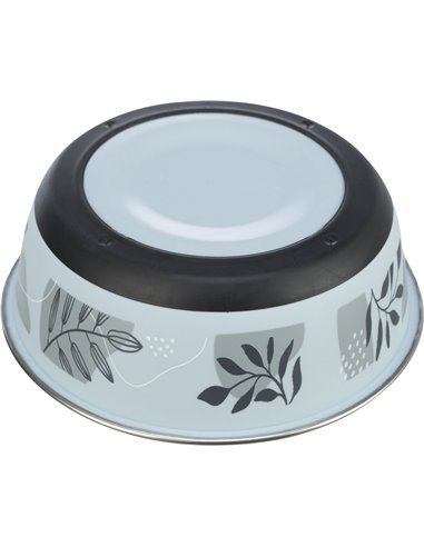 Castron Inox Cu Invelis Din Plastic, 0.4 l/14 cm, Albastru-Gri, 25302