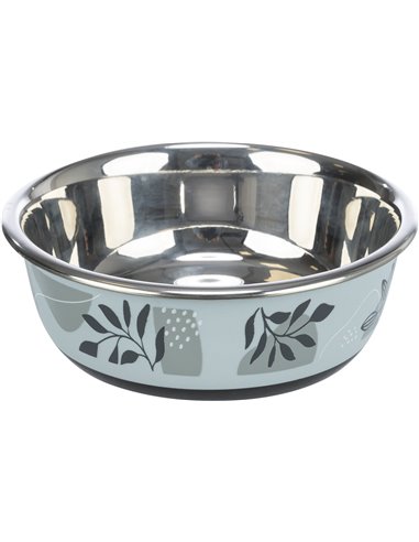 Castron Inox Cu Invelis Din Plastic, 0.8 l/17 cm, Albastru-Gri, 25303