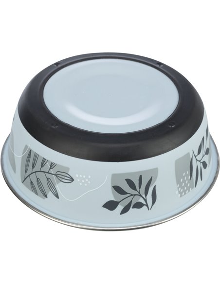 Castron Inox Cu Invelis Din Plastic, 0.8 l/17 cm, Albastru-Gri, 25303