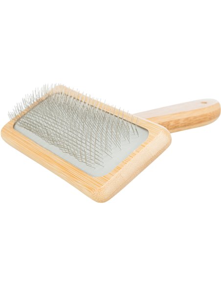 Perie Soft, Maner Bambus/Peri Metalici, 9x15 cm, 23023	