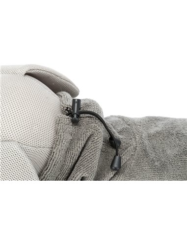 Halat De Baie Pentru Caini, L 60 cm, Gri, 23574