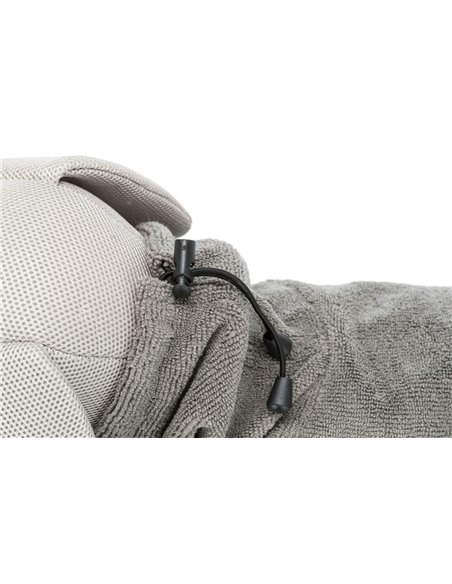 Halat De Baie Pentru Caini, L 60 cm, Gri, 23574