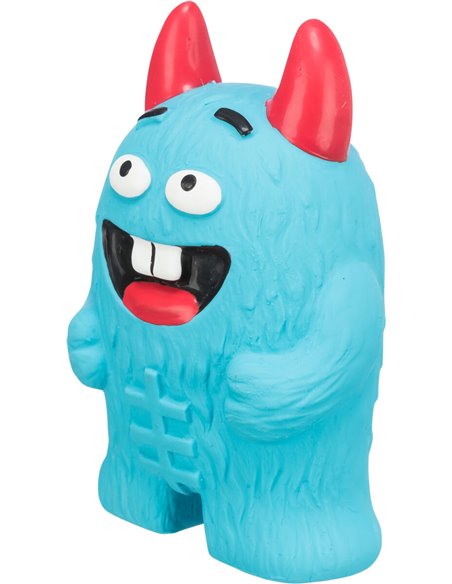 Jucarie Pentru Caini, Monstru, Latex, Cu Sunet, Diverse Modele/Culori, 10 cm, 35520