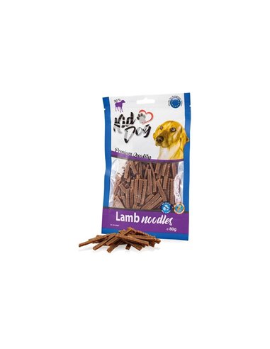 Recompense Pentru Caini/Pisici, Noodles Cu Miel, 80 g, A04987