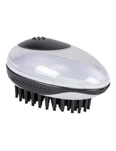 Perie Pentru Samponare Si Masaj, Silicon, 11.5x7.5x6cm, L13529