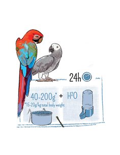 Hrana Pentru Papagali, Puur Gourmet, 2 kg, L654876 2